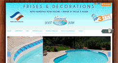 Desktop Screenshot of frise-piscine.com